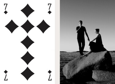 Diptyque 7 de Carreau (2 panneaux séparés) Fotografie getiteld "Diptyque 7 de Carre…" door Aurelien Franck, Origineel Kunstwerk, Digitale fotografie