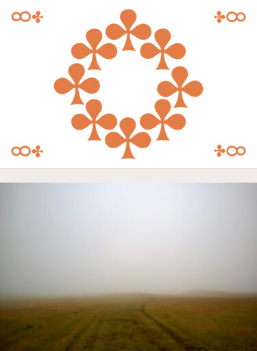 Diptyque 8 de Trèfle (2 panneaux séparés) Photographie intitulée "Diptyque 8 de Trèfl…" par Aurelien Franck, Œuvre d'art originale, Photographie numérique
