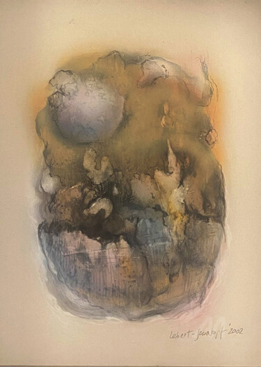 绘画 标题为“Bez tytułu 6” 由Jolanta Lebert-Szwakopf, 原创艺术品, 粉彩 安装在artwork_cat.上