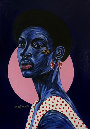 Painting titled "A Glimpse of dawn" by Gabriel Bello, Original Artwork, Acrylic