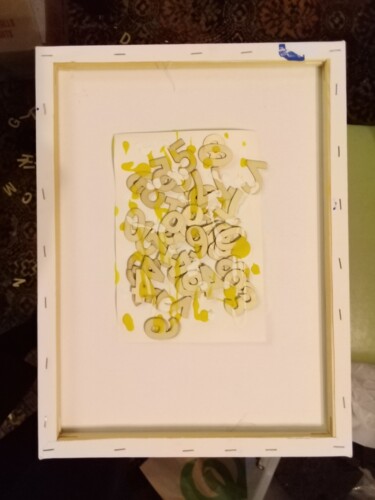 The lottery of life artwork #1 Collages intitolato "The lottery of life…" da Yeshaya Dank, Opera d'arte originale, Collages Montato su artwork_cat.
