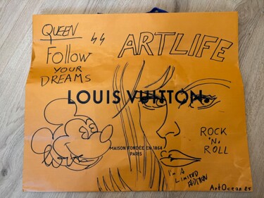 Louis Vuitton PopArt Paper Bag By ArtOcean