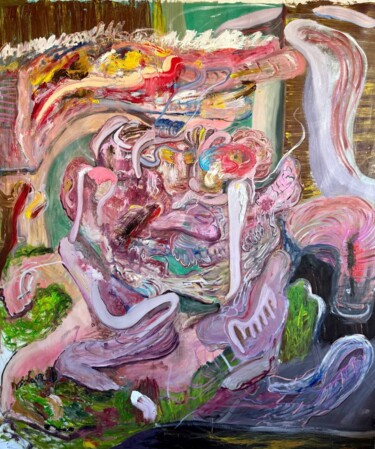 Painting titled "Let my goosebumps b…" by Ildar Kozhaev, Original Artwork, Oil