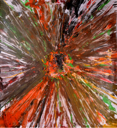 Eternal Passage Schilderij getiteld "Eternal Passage" door Ravi Vishwakarma, Origineel Kunstwerk, Glazuur