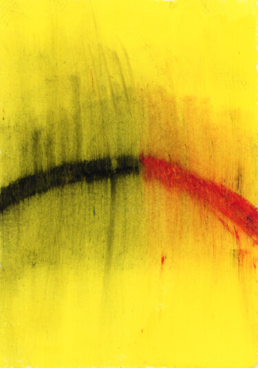 Рисунок под названием "Untitled No. 2725" - Alessio Lucarini, Подлинное произведение искусства, Пастель