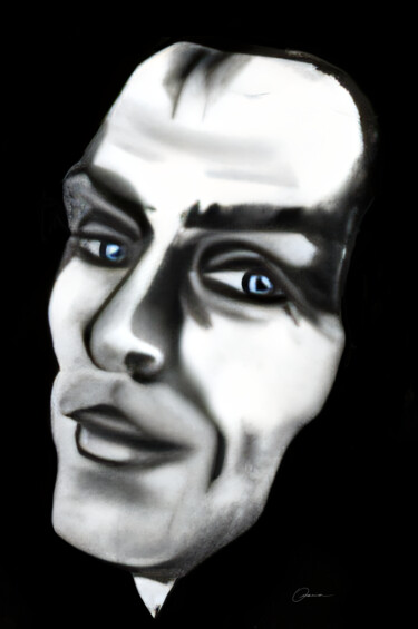 Peter Murphy Bauhaus Musician Singer Artwork Digital Arts titled "Peter Murphy Bauhau…" by Ouraniart, Original Artwork, Digital Painting