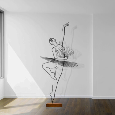 雕塑 标题为“The Dance” 由Giancarlo Morandi, 原创艺术品, 线