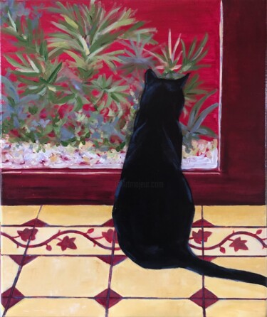 Peinture intitulée "Bulle intemporelle" par Fabienne Choyau, Œuvre d'art originale, Acrylique Monté sur Châssis en bois