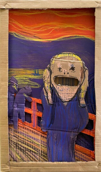 le criton Collages getiteld "le criton" door Frob, Origineel Kunstwerk, Collages