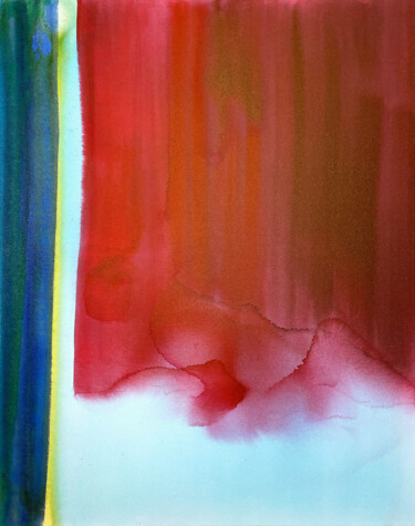Painting titled "Pretty Thing – Vibr…" by Evgenia Makarova, Original Artwork, Acrylic Mounted on Wood Stretcher frame