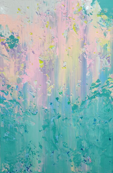 Abstract 2532 Pintura titulada "Abstract 2532" por Alex Senchenko, Obra de arte original, Acrílico Montado en Bastidor de camilla de madera