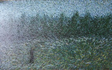 Pittura intitolato "Lost (DIV008)" da Atom Hovhanesyan, Opera d'arte originale, Olio Montato su Telaio per barella in legno