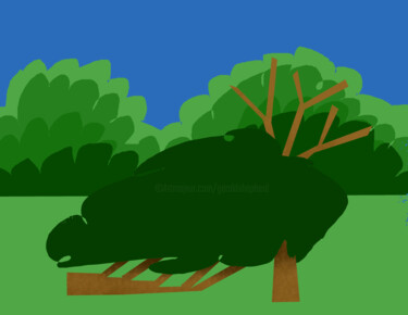 Random Lines Make A Tree