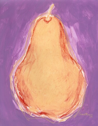 Pear in Yellow with Light Purple final