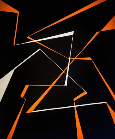 Divergence 5: Trace of Tension Painting titled "Divergence 5: Trace…" by Veronika Obushikhina, Original Artwork, Acrylic