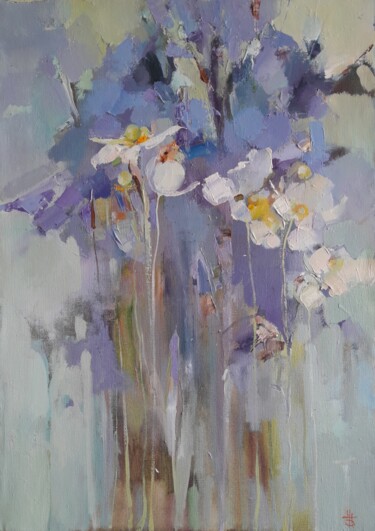 "Sky at Her Back" başlıklı Tablo Tatyana Barinova tarafından, Orijinal sanat, Petrol