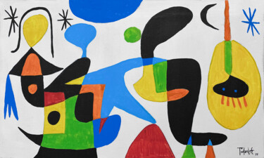 Cuerpos y estrellas 绘画 标题为“Cuerpos y estrellas” 由Enrique Pichardo, 原创艺术品, 丙烯
