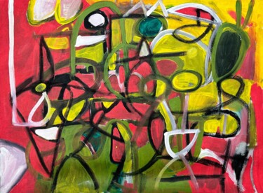 Improvisación 绘画 标题为“Improvisación” 由Enrique Pichardo, 原创艺术品, 丙烯