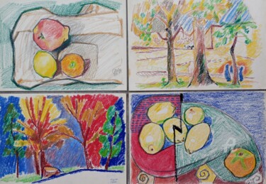 "Desines  80 anne 2." başlıklı Tablo Slobodan Spasojevic (Spaki) tarafından, Orijinal sanat, Kalem