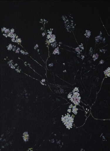 November blossom. Paris Ζωγραφική με τίτλο "November blossom. P…" από Vladimir Lebedev, Αυθεντικά έργα τέχνης, Ακρυλικό Τοποθετήθηκε στο Ξύλινο φορε…