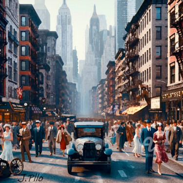 Arte digital titulada "ny20" por Joseph Pllo, Obra de arte original, Pintura Digital