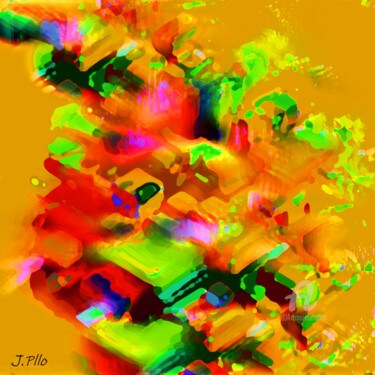 Arte digital titulada "never" por Joseph Pllo, Obra de arte original, Pintura Digital