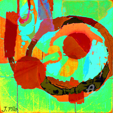 Arte digital titulada "pok" por Joseph Pllo, Obra de arte original, Pintura Digital