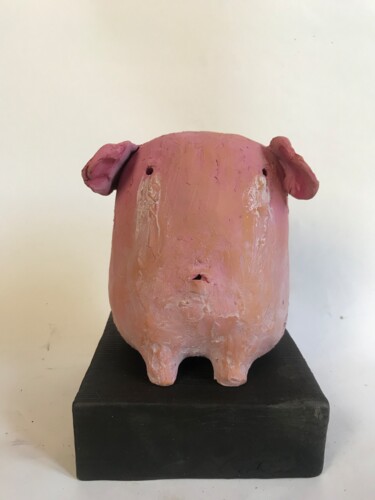 "Blush" başlıklı Heykel Armando D'Andrea tarafından, Orijinal sanat, Kil