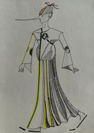 Elf Citizen 05 Rysunek zatytułowany „Elf Citizen 05” autorstwa Forpostella Sokolova, Oryginalna praca, Marker