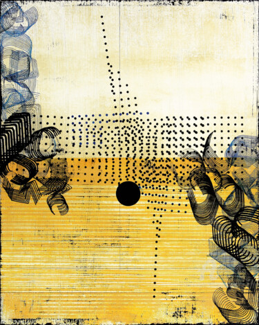 Entropy Zone 3. Σχέδιο με τίτλο "Entropy Zone 3." από Petr Strnad, Αυθεντικά έργα τέχνης, Μελάνι