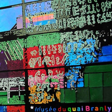 Printmaking titled "Musee du Quai Branl…" by Angelo De Castro, Original Artwork, Digital Print