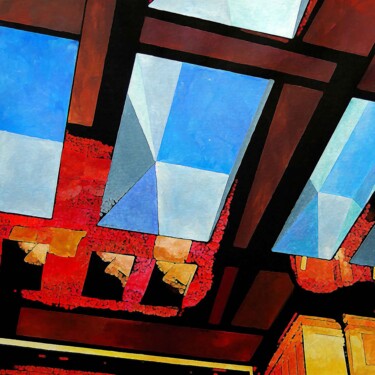 Printmaking titled "Museo Reina Sofia M…" by Angelo De Castro, Original Artwork, Digital Print
