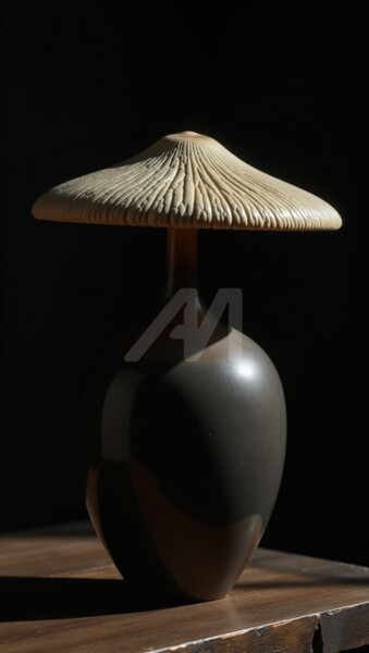 数字艺术 标题为“Mushrooms 10” 由Georgii Stepanov, 原创艺术品, 数字油画