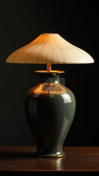 数字艺术 标题为“Mushrooms 15” 由Georgii Stepanov, 原创艺术品, 数字油画