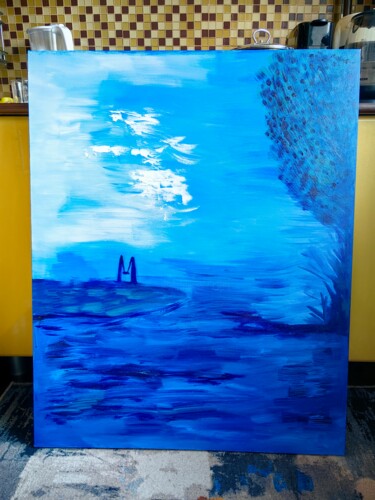 Schilderij getiteld "Unity" door Svetlana Arkhipova, Origineel Kunstwerk, Acryl Gemonteerd op Frame voor houten brancard