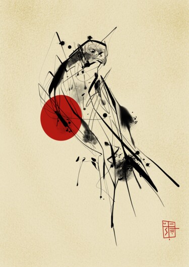 数字艺术 标题为“Intensité” 由Stephanie Castagna-Arnaud, 原创艺术品, 数字油画