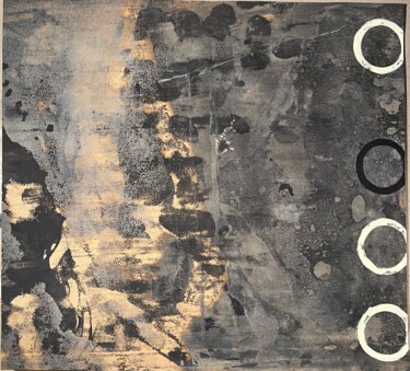 Schilderij getiteld "B&C 3" door Birgit Karg, Origineel Kunstwerk, pigmenten