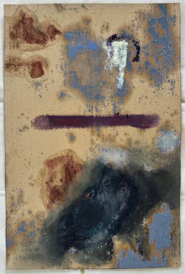 Pittura intitolato "B&C 9" da Birgit Karg, Opera d'arte originale, pigmenti