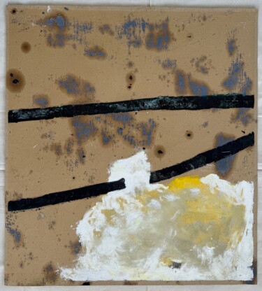 Pittura intitolato "B&C 14" da Birgit Karg, Opera d'arte originale, pigmenti