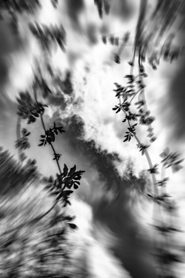 Fotografia intitolato "Tempête céleste" da Philippe Gillotte, Opera d'arte originale, Fotografia manipolata