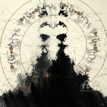 Sermon sur la montagne Digital Arts με τίτλο "Sermon sur la monta…" από Philippe De Vanilly, Αυθεντικά έργα τέχνης, Ψηφιακή ζωγραφική