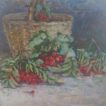 제목이 "Rowan and Basket"인 미술작품 Ariadna Shmidt (AriS)로, 원작, 아크릴