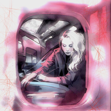 Digital Arts titled "Morning Light" by Sofia Markina, Original Artwork, AI generated image