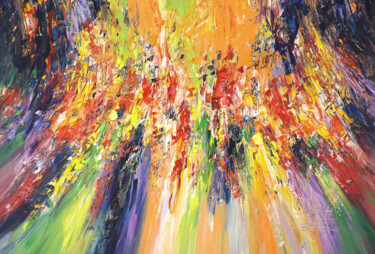 Symphony Of Spring XL 3 "Symphony Of Spring…" başlıklı Tablo Peter Nottrott tarafından, Orijinal sanat, Akrilik