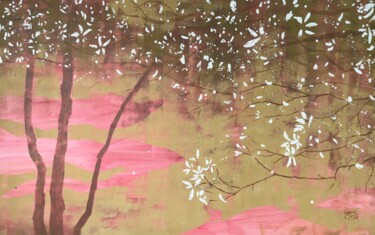 Spring Blossom 제목이 "Spring Blossom"인 미술작품 Ekaterina Prisich로, 원작, 아크릴