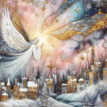 "On Christmas morning" başlıklı Dijital Sanat Davina Dugnas tarafından, Orijinal sanat, Dijital Resim