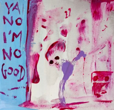 Painting titled "Wanna be Amy - so b…" by Milto Sideris, Original Artwork, Acrylic