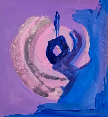 "How did we get here?" başlıklı Tablo Milto Sideris tarafından, Orijinal sanat, Akrilik