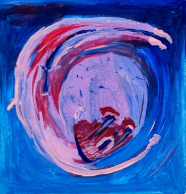 Painting titled "Every now and then…" by Milto Sideris, Original Artwork, Acrylic