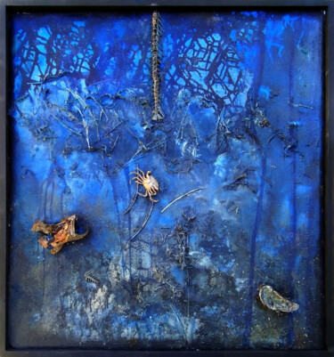Abysses Pittura intitolato "Abysses" da Michel Campistron, Opera d'arte originale, Acrilico Montato su Altro pannello rigido